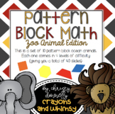 Pattern Block Math {Zoo Animal Edition}