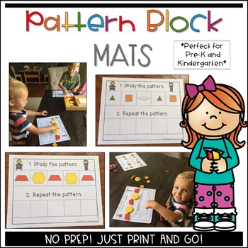 Preview of Pattern Block Mats