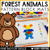 Pattern Block Mats - Forest Animals, Fine Motor Activities