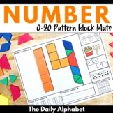 Number Pattern Block Mats (0-20)