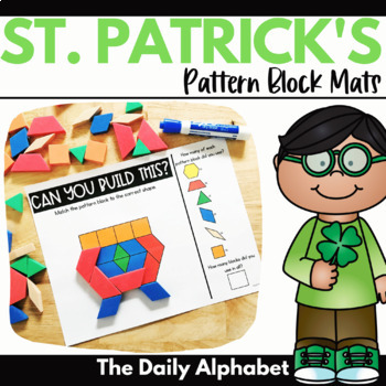 Preview of St. Patrick's Day Pattern Block Mats