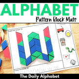 Pattern Block Mats (The Alphabet)