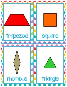 Pattern Block Posters by Primary Pearls
