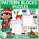 Pattern Block Puzzles: Christmas
