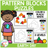 Pattern Block Puzzles: Earth Day