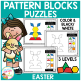 Pattern Block Puzzles: Easter
