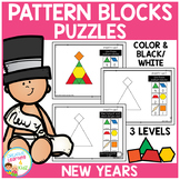 Pattern Block Puzzles: New Years