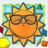 Pattern Block Puzzles for Summer