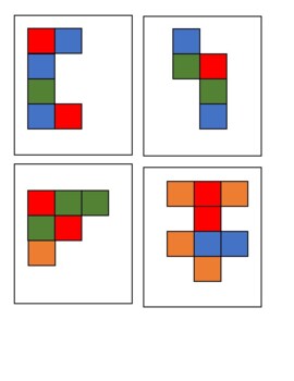 Preview of Pattern Block Task Cards