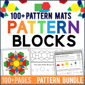 Pattern Block Templates: Mandalas, Patterns, & Reflections by Preschool Mom