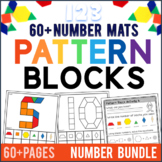 Pattern Block Templates: Number Mats