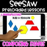 Pattern Blocks | 2D Shapes Composing | SeeSaw Activities