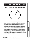 Pattern Blocks: Chapter 2: Investigating Fractions
