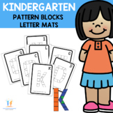 Pattern Blocks Letter Mats