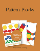 Pattern Blocks and Activity Mats 10 Different Mats Ready t