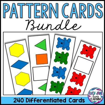 Pattern Cards Bundle by Lucy Jane Loves Learning | TpT