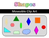 Pattern Blocks Clip Art, Shapes Clip Art! Several colored/