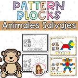 Pattern Blocks animales salvajes / Wild animals. Math Cent
