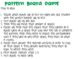 Pattern Board Game