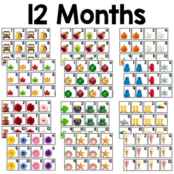 Pattern Calendar Pieces with Real Pictures | Nonfiction