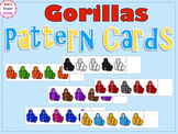 Pattern Cards: Gorillas