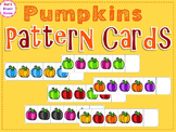 Pattern Cards: Pumpkins