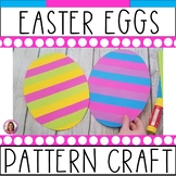 Free Easter Egg Pattern Craft | Easter Craft | Easter Acti