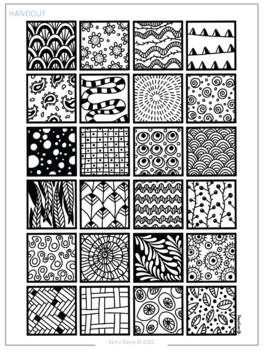 Pattern Elementary Art Lesson Plan - Pattern Turtle by Kerry Daley