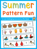 Cut and Paste Summer Pattern Fun