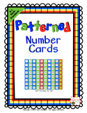 Number Cards - Patterned - 1-120