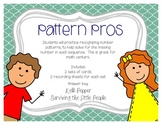 Pattern Pros - Recognizing Number Patterns {FREEBIE!}