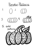 Pattern Pumpkin worksheet