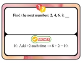 Pattern Recognition Math Games for Kids | Number Patterns Worksheets | Fun Math