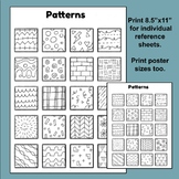 Patterns Sheet; Patterns Poster; Lines &  Patterns. Simple