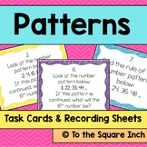 Pattern Task Cards | Math Center Practice Activity