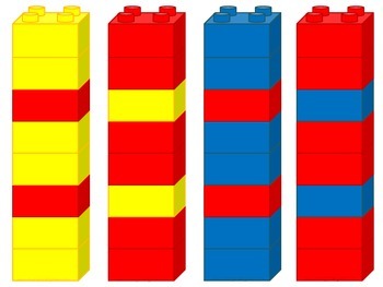 efterfølger Mere Korridor Pattern Task Cards for Duplo/Lego by Surviving Kindergarten | TPT