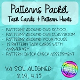 Pattern Task Cards with Pattern Hunts! 