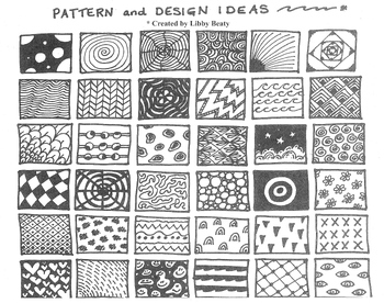 Pattern and Design Ideas Sheet by Libby Beaty | TPT