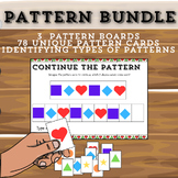 Pattern + sequence bundle activity for pre-schoolers and e