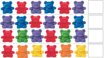 Preview of Pattern strips for pattern bears