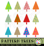 Patterned Tree Clip Art Nature