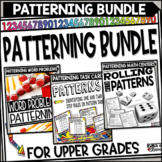 Patterning and Number Pattern Activities for Upper Grades
