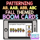 Fall Theme Patterning: Digital Resources, 30 BOOM CARDS - 