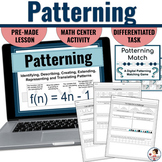 Patterning Google Slides | Ontario | Digital Math Lesson a