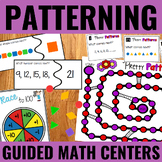 Patterning Guided Math Centers | Number and Geometric Patt