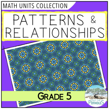 Preview of Grade 5 Ontario Math Curriculum | PATTERNING | Number Patterns and Relationships