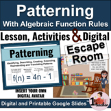 Patterning and Algebra Unit Ontario | Digital Math Lesson 