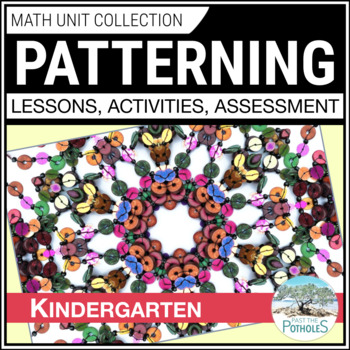 Preview of Patterning lessons - Kindergarten FDK - Identifying and Extending Patterns