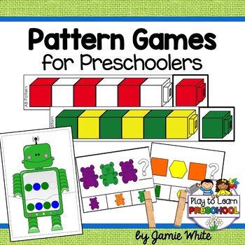 Patterns by Play to Learn Preschool | Teachers Pay Teachers