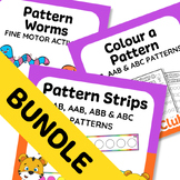 Patterns BUNDLE | Numeracy & Fine Motor activities by Peva